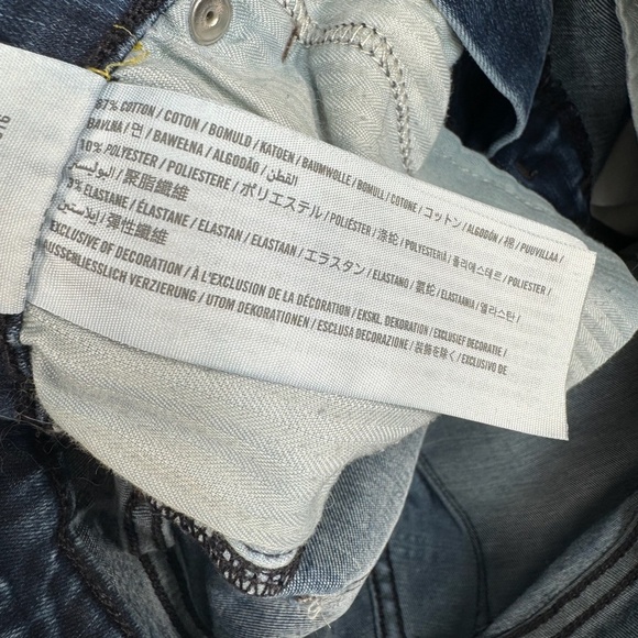 Abercrombie + Fitch Jeans Womens SZ 25L Dark Blue Simone High Rise Super Skinny - Picture 6 of 15